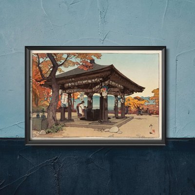 Plakát poszter Hiroshi yoshida ukiyo-e