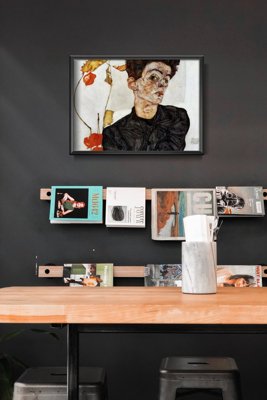 Poszter Önarckép Egon Schiele