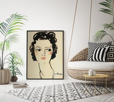 Plakát Jeune Femme Keesa van Dongena által