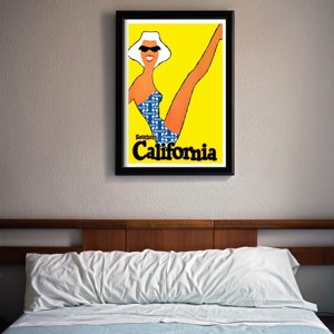 Retro poszterek Kaliforniai utazás