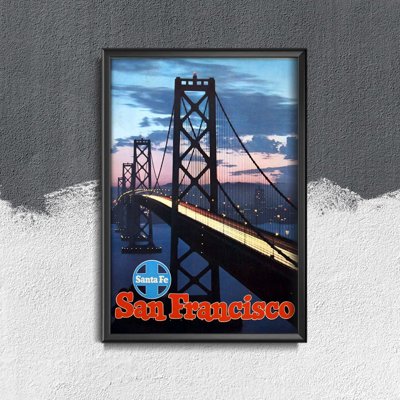 Retro plakát San Francisco