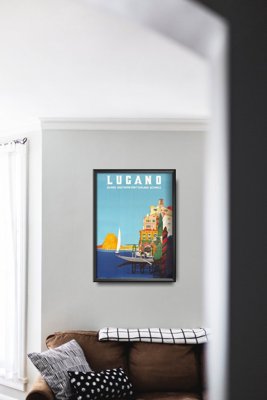 Plakát poszter Svájci Lugano