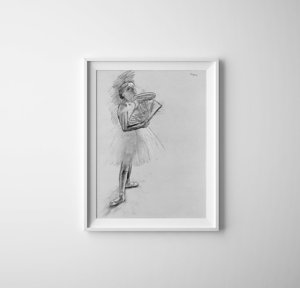 Poszter Táncos az Edgar Degas rajongójával