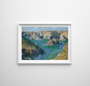 Poszter képek Port Donnant Belle Ile Claude Monet