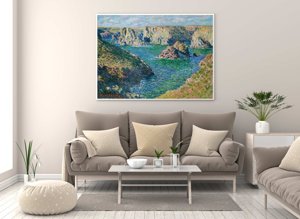Poszter képek Port Donnant Belle Ile Claude Monet