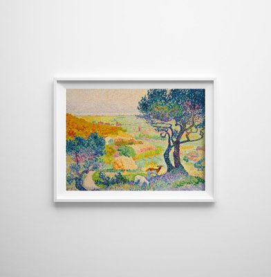 Plakát poszter La Plaine de Bormes Henri Edmond