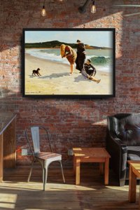 Retro poszterek Massachusetts Winslow Homer