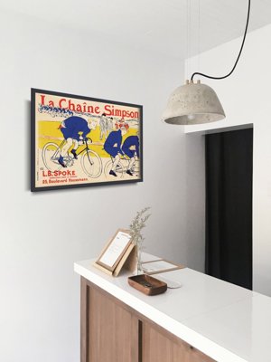 Retro plakát Le Chaine Simpson Henri de Toulouse Lautrec