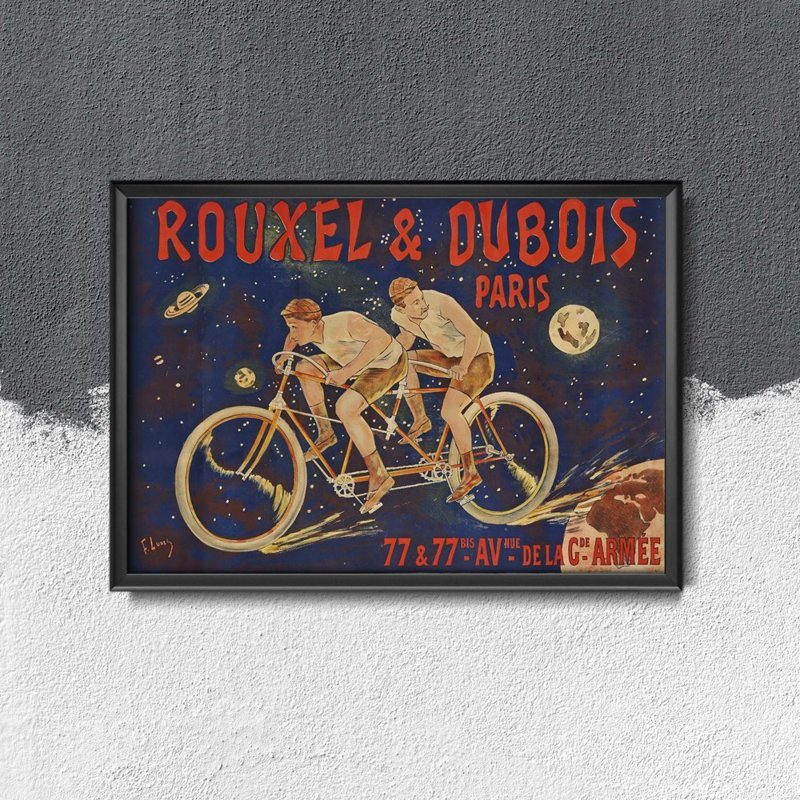 Retro poszterek Rouxel & Dubis Paris Vintage