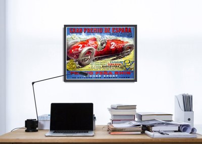 Retro poszterek Gran Premio de Espana Grand Prix