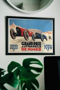 Fali poszter Grand Prix Automobile de Nimes