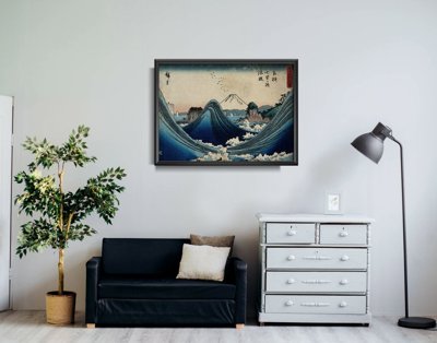 Poszter Mount Fuji Manazato Hiroshige Ando-ban