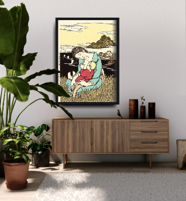 Retro plakát Japán takehisa-yumeji ukiyo-e