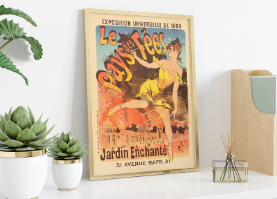 Poszter Exposition Universellle de 1889, Le Pays des díjak