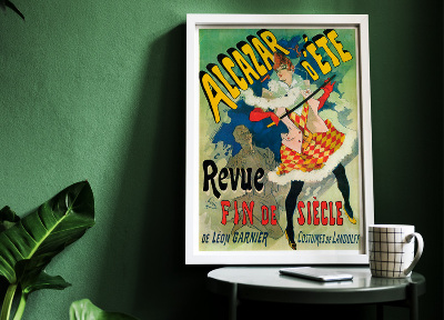 Poszter Revue de Siecle Alcazar fin dete