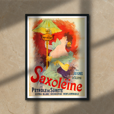 Poszter Saxoleine Petrole de Sûreté