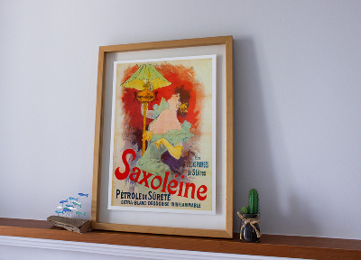 Poszter Saxoleine Petrole de Sûreté
