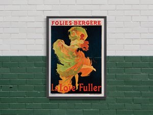 Poszter Folies Berger, Loi Fuller