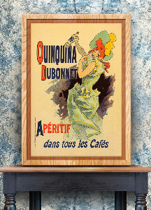 Fali poszter Quinquina Dubonnet aperitif