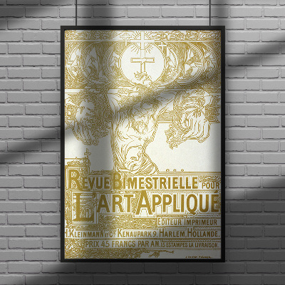 Plakát poszter Revue Bimestrielle Pour LART App