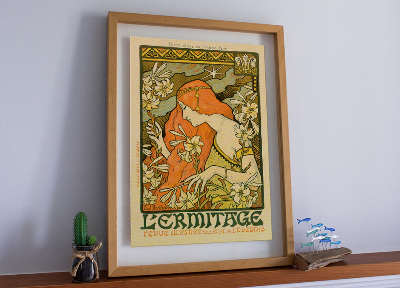 Plakát poszter Lermitage Revue Illustree