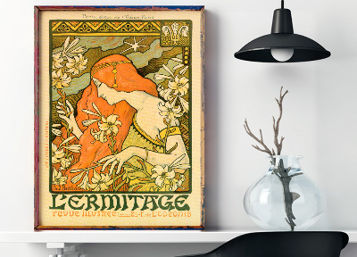 Plakát poszter Lermitage Revue Illustree