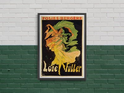 Plakát poszter Folies Berger, Loi Fuller