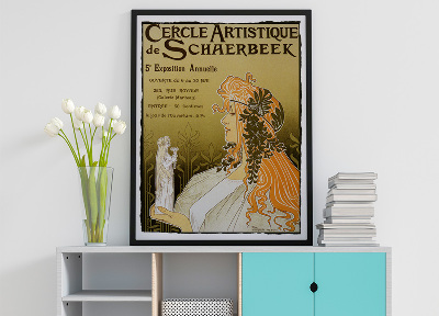 Plakát poszter Cercle de Schaerbeek Exposition Artistique