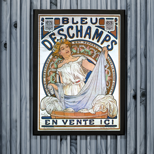 Plakát poszter Bleu Deschamps