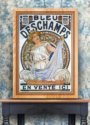 Plakát poszter Bleu Deschamps