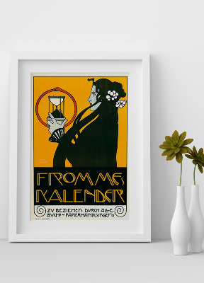 Retro plakát Frommes Naptár