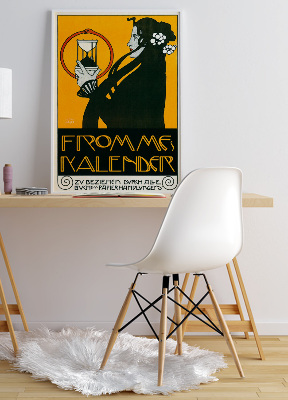 Retro plakát Frommes Naptár