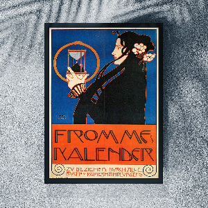 Retro plakát Frommes Naptár II