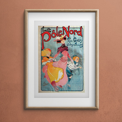 Retro poszterek Le Pole Nord