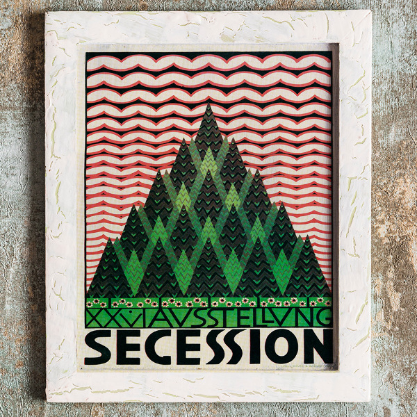 Retro poszterek XXV Ausstellung Secession