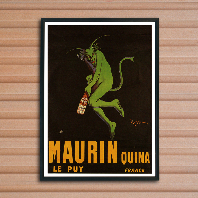 Retro poszterek Maurin Quina Reklám