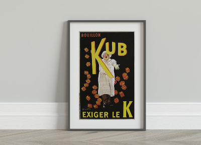 Poszter Bouillon Kub Exiger Le K hirdetése Julius Maggi et CIE számára