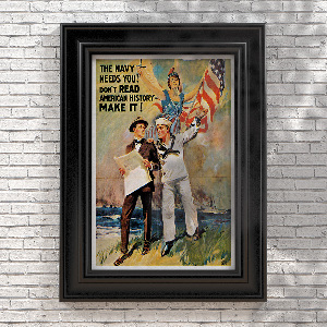 Plakát A haditengerészetnek szüksége van rád