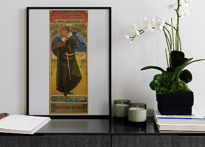 Plakát Hamlet, Sarah Bernhardt