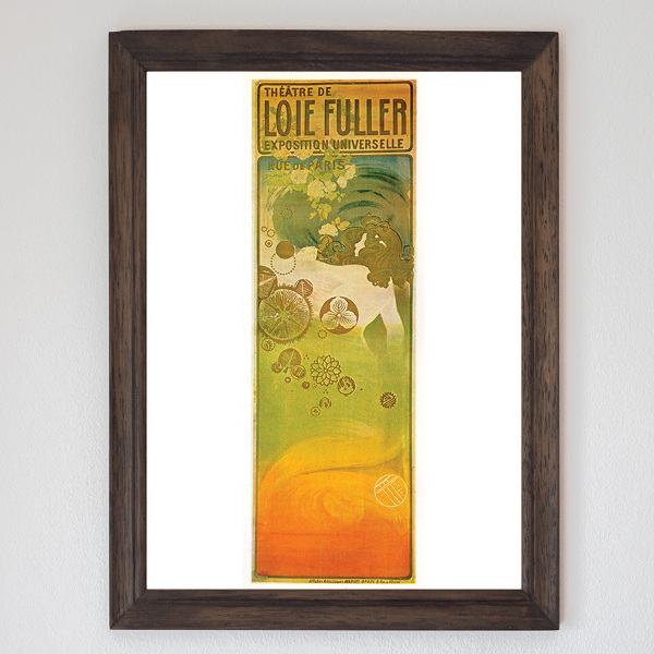 Plakát Színház de Loie Fuller, Exposition Universelle