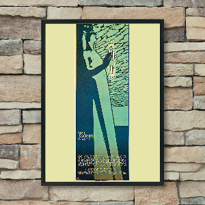 Plakát poszter IX A bécsi szecesszió festői kiállítása