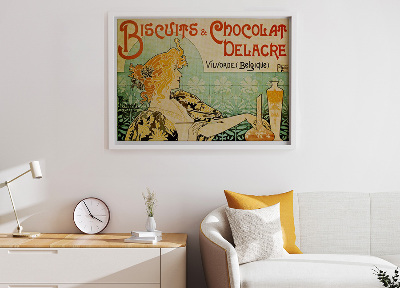 Poszter Kekszek és chocolat delacre