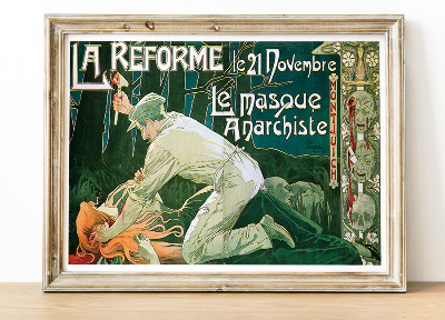 Poszter Le Masque Anarchiste