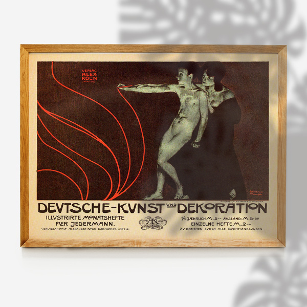 Plakát Német és dekoráció