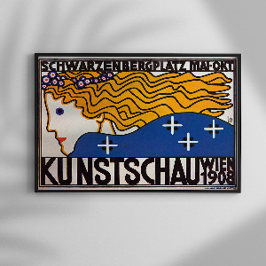 Plakát Kunstschau Wien 1908