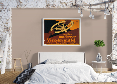 Retro poszterek Ausstellung Moderner Verkehrsmittel