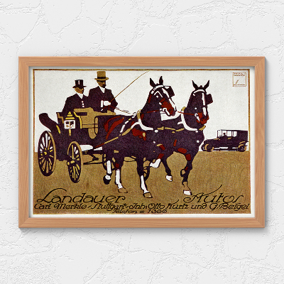 Retro poszterek Landauer autos
