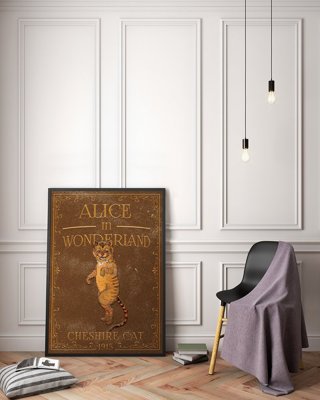 Poszter Alice Csodaországban Cheshire Cat Weirdo