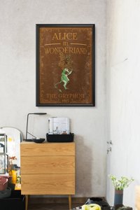 Fali poszter Alice Csodaországban Griffendéles
