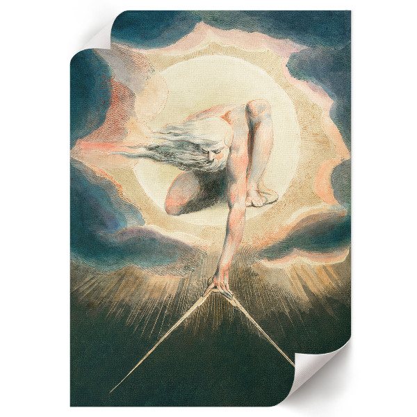 Retro plakát Futurisztikus technológia